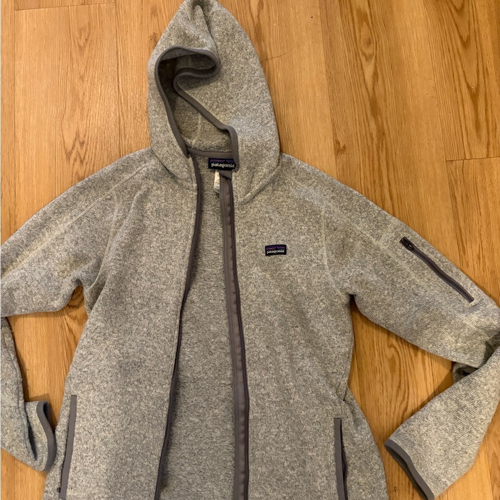 Patagonia Women's Light Gray Better Sweater Fleece Jacket